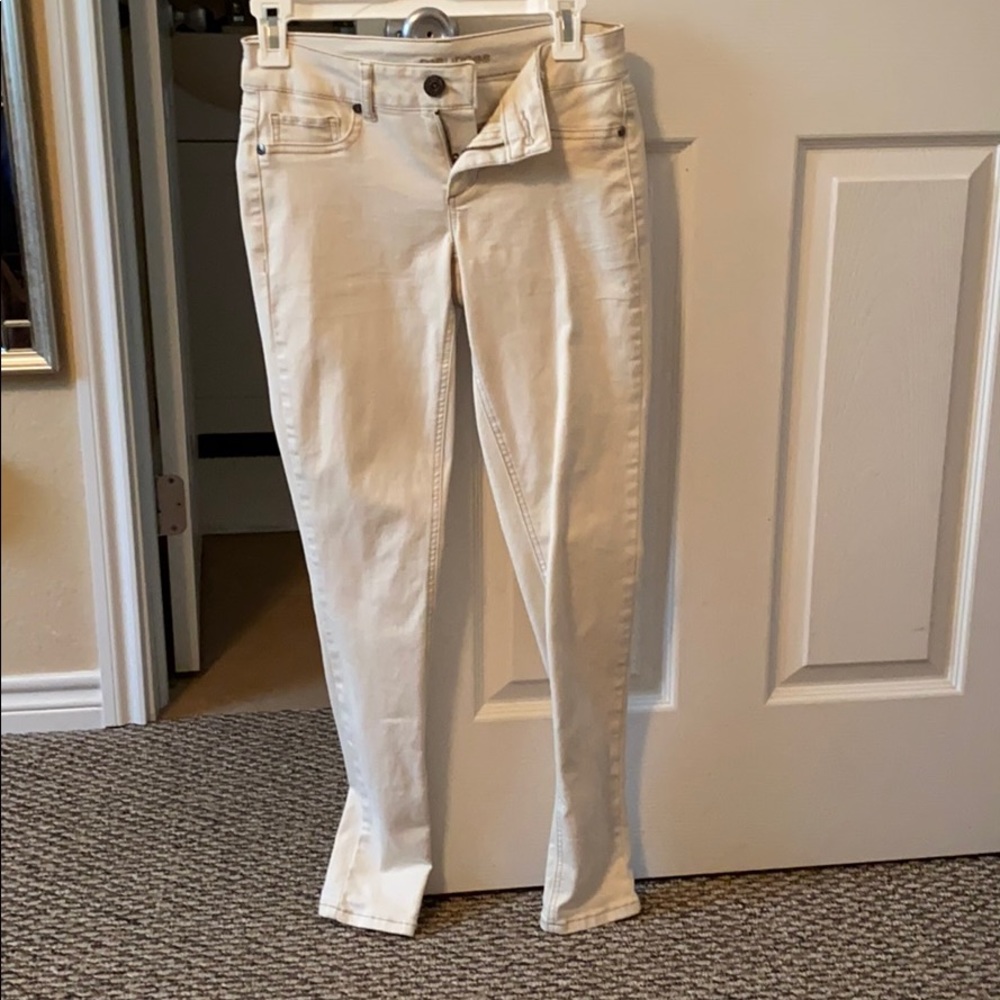 Maurice khaki skinny pants